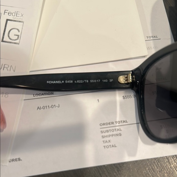 Chanel Black Sunglasses